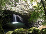 Natural Bridge Waterfall, Gold Coast hinterland.