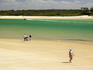 People boating and fishing at Noosa Inlet, Noosa Heads.