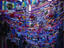 Festival street decorations, Madrid