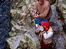 Salmon fishing, Capilano Salmon Hatchery, North Vancouver.