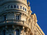 Ornamental detail of Carlton Hotel, Alpes-Maritimes region.