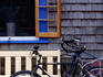 House with bicycles at Martha's Vineyard.