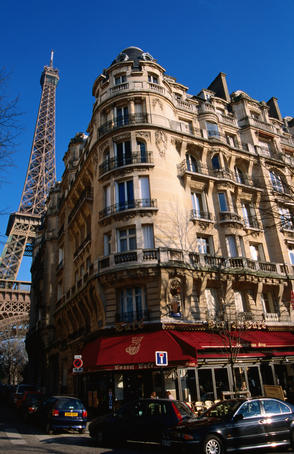Castel Cafe, avenue de Suffren - few steps from Eiffel Tower.