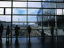 People waiting at Kyoto Station.