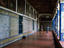 Frescoes line courtyard of 17th century San Francisco Monastery.