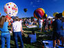 Spectators at Great Forest Park Balloon Race.