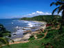 Coastline of Anjuna.