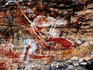 Aboriginal rock art at Keep River.