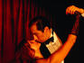 Couple in tango show at Cafe Tortoni, Av de Mayo 829.