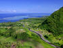 Varae Pass, Teahupoo, village at the end of the road.