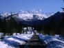 View along the road to Mt Belukha and Rachmanov's Springs in the Altay Mountains.