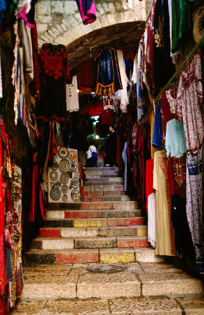 Shops in the Old City, Jerusalem