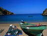 Fishing boats moored in south Muscat.
