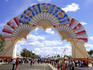 Main entrance to Feria de Sevilla.