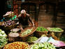 Vegetable stall at Asan Tole market.