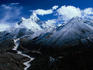 Ama Dablam (6856m) & Dudh Kosi Valley.