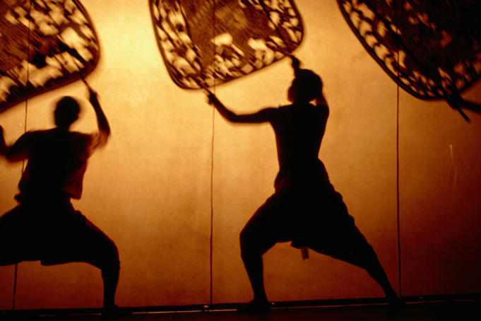 Sovanna Phum puppetry performance.