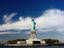 Excuse me while I kiss the sky: the Statue of Liberty standing tall on Ellis Island - New York City, New York