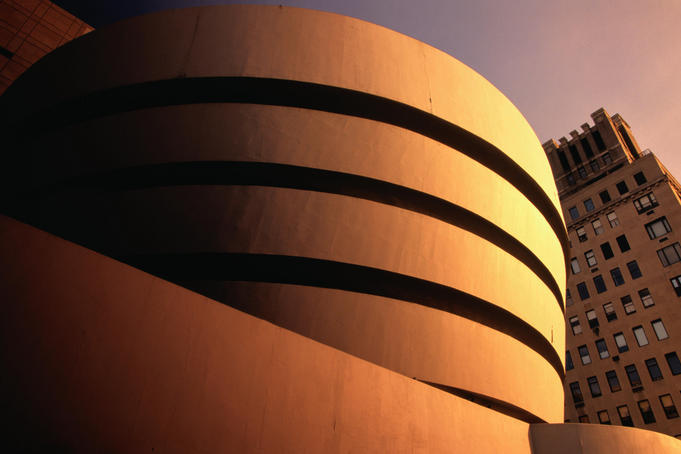 The Guggenheim Museum, designed by Frank Lloyd Wright - New York City, New York