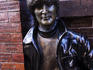 Statue of John Lennon in Mathew Street in the 'Cavern Quarter'.