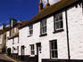 White-washed houses in Mousehole.