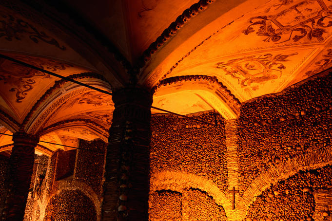 Chapel of Bones Igreja de Sao Francisco.