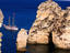 Coastline, yacht, The Algarve