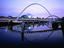 Gateshead Millennium Bridge and Sage Building.