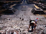 Pyramid of Moon, Teotihuacan, Mexico's largest ancient city.