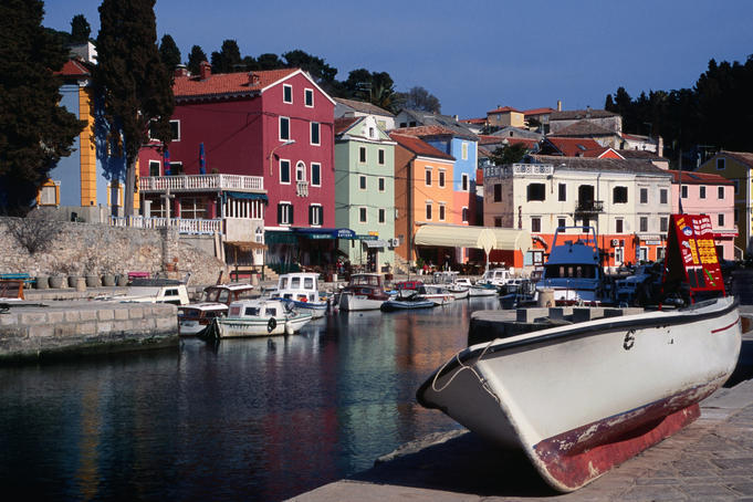 Boats at harbour.