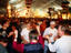 Stuttgarter Volksfest, people partying in beer tent.