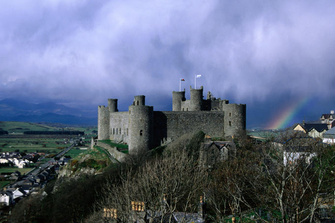 Harlech Castle.