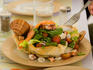 Fresh seafood dish.