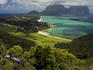 Mountains and coastline from Kims Lookout.