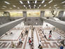 Interior of the Syntagma Metro Station.