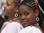 Portrait of girls, Panama