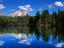 Mt Lassen and Reflection Lake, Lassen Volcanic National Park