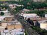 Overhead of Susanville town.