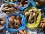 Sweet potatoes at Municipal Market.