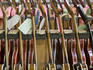 Rack of guitars, Gibson Guitar Factory.