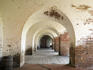 Old Fort Jackson brick fortification arches (1908).