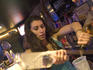 Band, crowd and bartender at Savannah Bles.