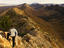 Hiker at Count Point, Macdonnell Ranges