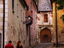 View towards Bratislava Castle form the old town.
