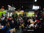 People having cheap eats at Wellington Market.