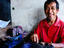 Portrait of shoe repairer, San Salvador