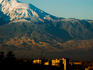 Mt. Ararat with Surp Grigor Lusavorich Cathedral in foreground.