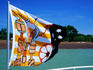 Tiwi Islands flag, Nguiu, Bathurst Island.