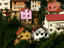 Houses on hills below 15th Century Alifakovac Muslim Cemetery.