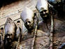 Detail of sculpted door at Cathedral of St Nicholas.